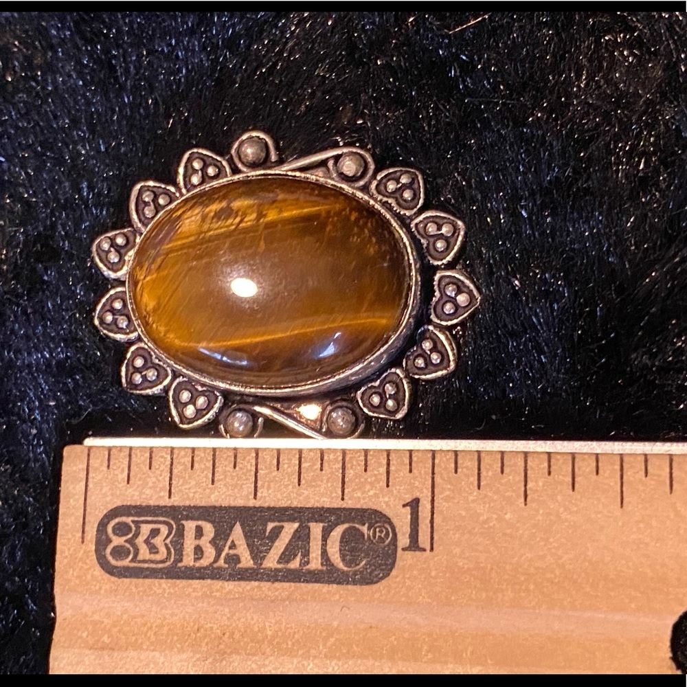 Tiger Eye Ring - Picture 8 of 9